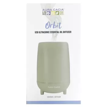 Ультразвуковой диффузор для эфирного масла с USB-портом Aura Cacia Orbit