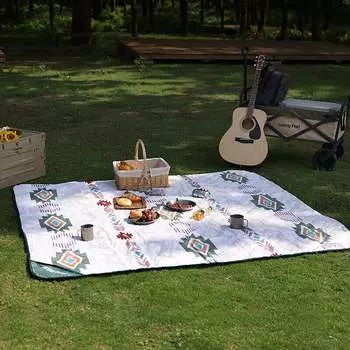 Ультразвуковой влагостойкий коврик Jingdian Guangnian, коврик для кемпинга на открытом воздухе, стандартный темно-зеленый