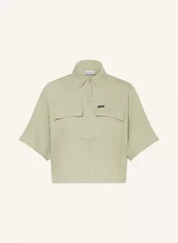 Уличная блузка с повышенным обзором Columbia, зеленый