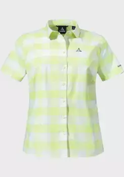Уличная блузка Schffel "Blouse Buchstein L", зеленый