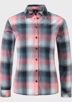 Уличная блузка Schffel "Hiking Blouse Style Limedes WMS", синий