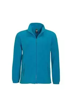 Уличная флисовая куртка North с молнией во всю длину SOL'S, синий