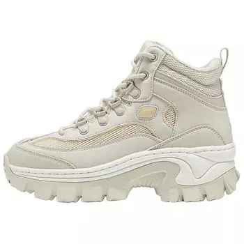 Уличная кроссовки для женщин с высоким берцем, цвет белый Skechers