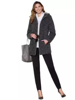 Уличная куртка Classic Basics с капюшоном, цвет Grau-Meliert