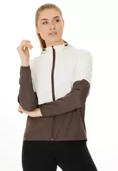 Уличная куртка ENDURANCE "Kinthar Running Jacket" с ветрозащитной и водонепроницаемой функцией, белый