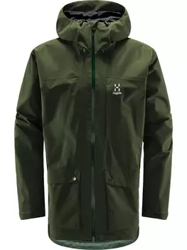 Уличная куртка Haglfs Rubus GTX, темно-зеленый