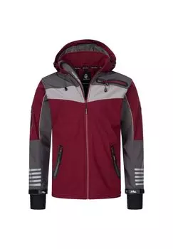 Уличная куртка из софтшелла Rock Creek, цвет Weinrot