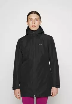 Уличная куртка Jack Wolfskin, черный
