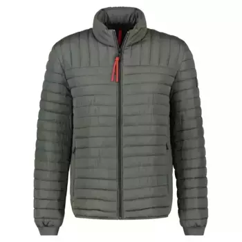 Уличная куртка LERROS с карманами на молнии, зеленый