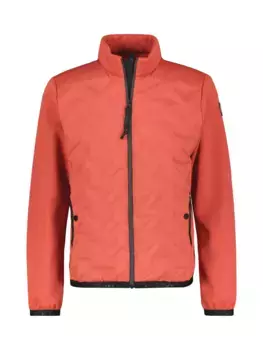 Уличная куртка LERROS "спортивная гибридная куртка LERROS", без капюшона, красный