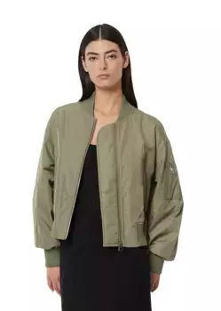 Уличная куртка Marc O'Polo "из переработанного полиэстера", без капюшона, зеленый