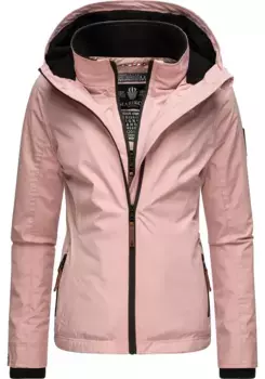 Уличная куртка Marikoo "Клубника", с капюшоном, спортивная функциональная куртка с капюшоном, цвет Puder
