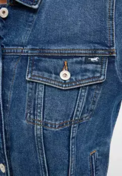 Уличная куртка MUSTANG "джинсовая куртка", синий