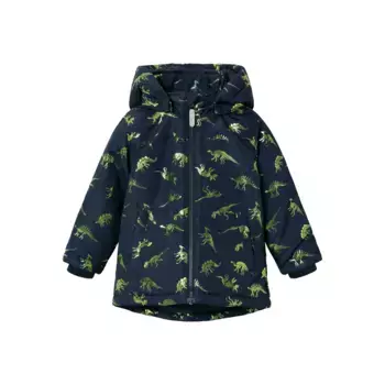 Уличная куртка Name It «NMMMAX JACKET FOIL», с капюшоном, цвет Dark Sapphire
