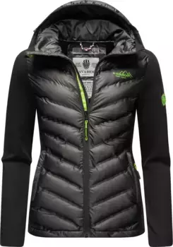 Уличная куртка Navahoo "Take Me With You", с капюшоном, стильная переходная куртка с капюшоном, черный