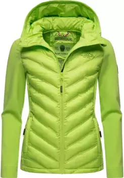 Уличная куртка Navahoo "Take Me With You", с капюшоном, стильная переходная куртка с капюшоном, зеленый