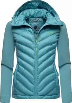 Уличная куртка Navahoo "Take Me With You", с капюшоном, стильная переходная куртка с капюшоном, голубой