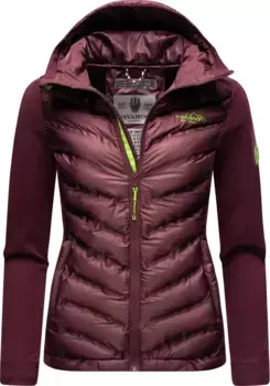 Уличная куртка Navahoo "Take Me With You", с капюшоном, стильная переходная куртка с капюшоном, фиолетовый