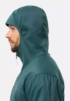 Уличная куртка Prelight Alpha Jack Wolfskin, зеленыйный