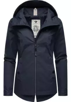 Уличная куртка Ragwear "Monade Transition", с капюшоном, стильная переходная куртка с большим капюшоном, синий