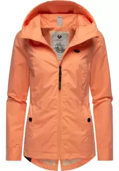 Уличная куртка Ragwear "Monade Transition", с капюшоном, стильная переходная куртка с большим капюшоном, цвет Blutorange