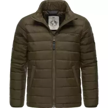 Уличная куртка Ragwear "Ярек", без капюшона, легкая стеганая куртка для мальчиков, идеально подходящая для перехода, зеленый