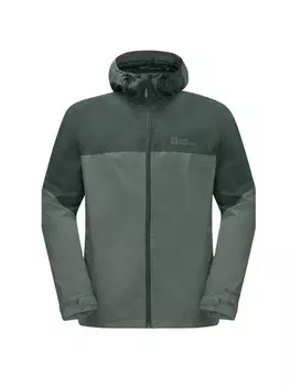 Уличная куртка regular fit Jack Wolfskin, зеленый
