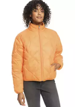 Уличная куртка Roxy "WIND SWEPT JCKT", без капюшона, цвет Tangerine