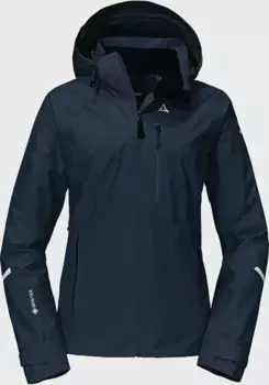Уличная куртка Schffel "Jacket Kreuzjoch L", с капюшоном, синий