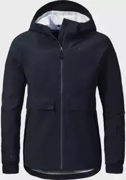 Уличная куртка Schffel "Jacket Lausanne L", с капюшоном, синий