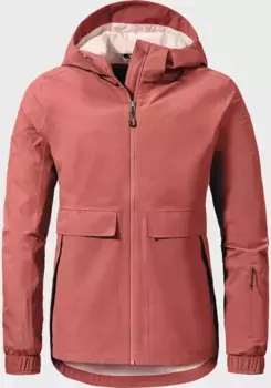 Уличная куртка Schffel "Jacket Lausanne L", с капюшоном, розовый