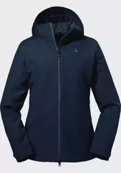 Уличная куртка Schffel "Jacket Torspitze L", с капюшоном, синий