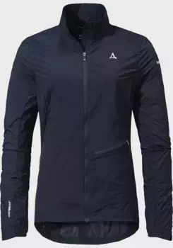 Уличная куртка Schffel "Jacket Val Bavona L", без капюшона, синий