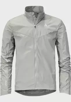 Уличная куртка Schffel "Jacket Val Bavona M", без капюшона, серый