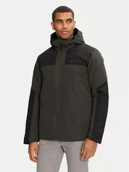 Уличная куртка стандартного кроя Jack Wolfskin, коричневый