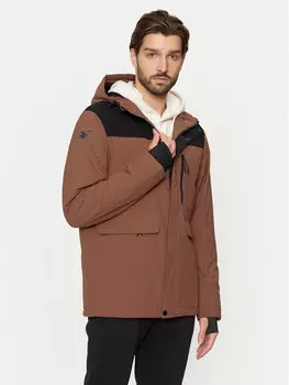 Уличная куртка стандартного кроя Joma, коричневый