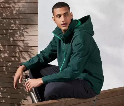 Уличная куртка Tchibo, темно-зеленый