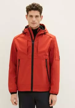 Уличная куртка TOM TAILOR, цвет fire red
