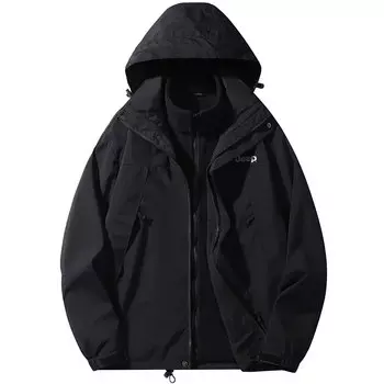 Уличная куртка унисекс Jeep, Светло-зеленый [одинарная куртка]