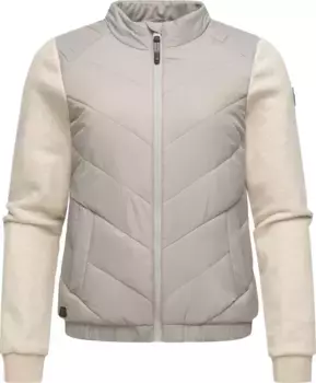 Уличная куртка в стиле Ragwear "Забава", без капюшона, легкая стеганая переходная куртка с мягкими рукавами, цвет Bone