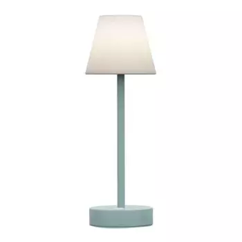 Уличная настольная лампа со встроенным светодиодом Lola Slim 30 New Garden, мятно-зеленый