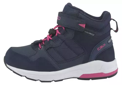 Уличная обувь CMP "KIDS HADIL LEATHER WP URBAN SHOES", водонепроницаемая, розовый