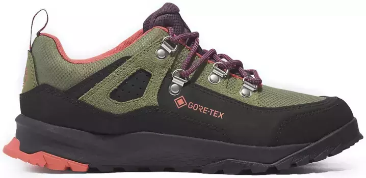 Уличная обувь Timberland "Lincoln Peak LOW LACE UP GTX HIKING", водонепроницаемая, зеленый