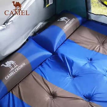 Уличная палатка Camel на воздушной подушке, одинарный или двойной автоматический надувной коврик, влагостойкий коврик, утолщенная палатка, спальный коврик, портативный коврик для пикника