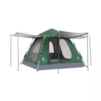 Уличная палатка Camel, утолщенная складная трехдверная полностью автоматическая парковая палатка, оборудование для кемпинга и защиты от сильного дождя