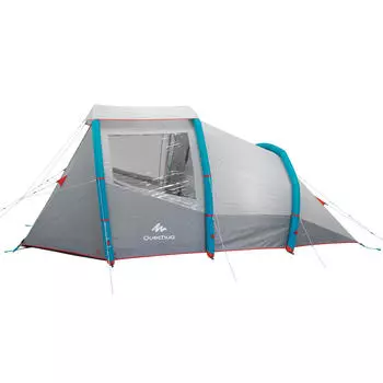 Тент для палатки Quechua Air Seconds Family 4.1 XL, серый
