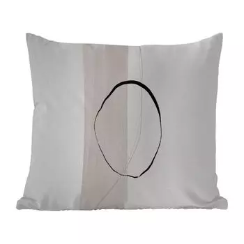 Уличная подушка MuchoWow - Абстракция - Пастель - Дизайн - 45x45 см - Устойчивость к атмосферным воздействиям - Подушка для отдыха - Чехлы для подушек - Декоративные чехлы для подушек - Декоративные чехлы для подушек, мультиколор