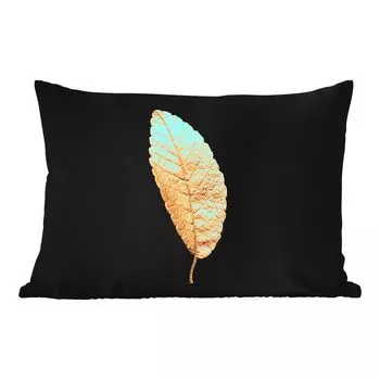 Уличная подушка MuchoWow, черный / золотой