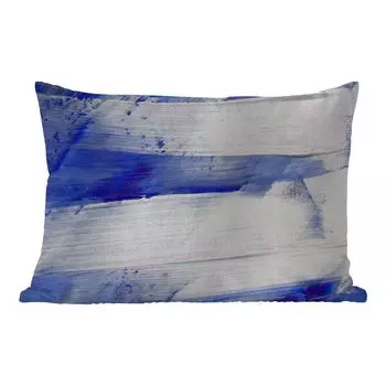 Уличная подушка MuchoWow - Цвет - Дизайн - Синий - 60x40 см - Устойчивость к атмосферным воздействиям - Подушка для отдыха - Чехлы для подушек - Декоративные чехлы для подушек - Декоративные чехлы для подушек, мультиколор