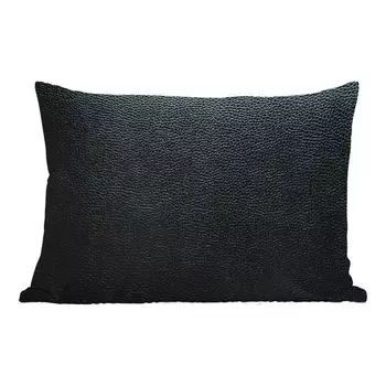 Уличная подушка MuchoWow - Кожа - Текстура - Черный - Зеленый - Светлый - 60x40 см - Устойчивость к атмосферным воздействиям - Подушка для отдыха - Чехлы для подушек - Декоративные чехлы для подушек - Декоративные чехлы для подушек, мультиколор